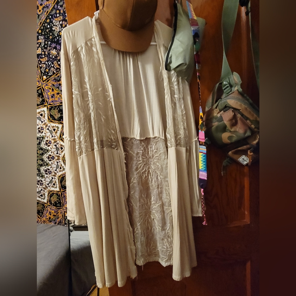 POL Bohemian Lace Duster